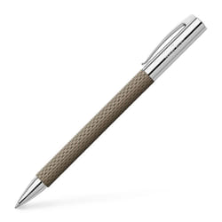 Faber-Castell AMBITION OpArt Noir Stylo à bille rétractable par rotation Bold