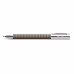 Faber-Castell AMBITION OpArt Noir Stylo à bille rétractable par rotation Bold