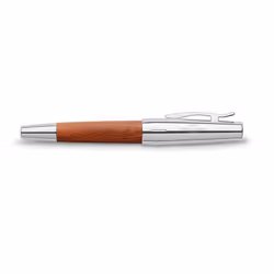 Faber-Castell e-motion stylo-plume Système de remplissage cartouche Marron, Chrome 1 pièce(s)