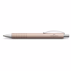 Faber-Castell Essentio, Clip, Stylo à bille rétractable avec clip, Noir