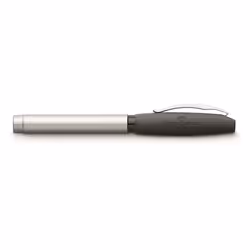 Faber-Castell Basic stylo-plume Noir, Argent 1 pièce(s)