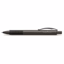 Faber-Castell 148888, Clip, Stylo à bille rétractable avec clip, Rechargeable, Noir, 1 pièce(s)