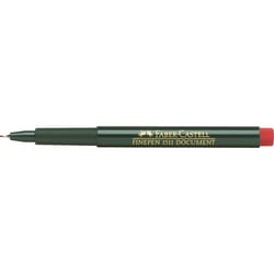 Faber-Castell 151121 stylo fin Rouge 1 pièce(s)