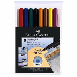 Faber-Castell 151309, Multicolore, 8 pièce(s)
