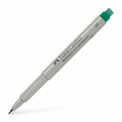 Faber-Castell 152463 marqueur 1 pièce(s) Fibre tip Vert