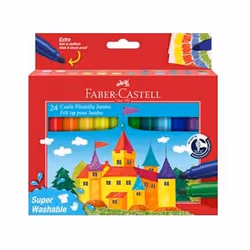 Faber-Castell 154324, 24 couleurs, Couleurs assorties, Couleurs assorties, 24 pièce(s), Boîte en carton