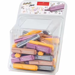 Faber-Castell 154619, 80 pièce(s), Métallique