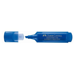 Faber-Castell TEXTLINER 15 marqueur 1 pièce(s) Pointe fine/biseautée Bleu