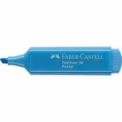 Faber-Castell 154657 marqueur 1 pièce(s) Pointe biseautée Bleu