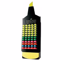 Faber-Castell 154833, 60 pièce(s), Bleu, Vert, Orange, Rose, Rouge, Jaune, Bleu, Vert, Orange, Rose, Rouge, Jaune, 1 mm, 5 mm