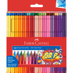 Faber-Castell 155335, 1 couleurs, Multicolore, Multicolore, Rond, 30 pièce(s), Boîte