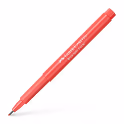 Faber-Castell 155422, Rouge, Fin, Rouge, Rond, Fibre, 0,8 mm