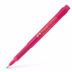 Faber-Castell 155428, Rose, Fin, Rose, Polypropylène (PP), Rond, Métal