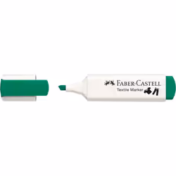 Faber-Castell 159520 marqueur indélébile Pointe biseautée Noir, Bleu, Vert, Rouge, Jaune 5 pièce(s)