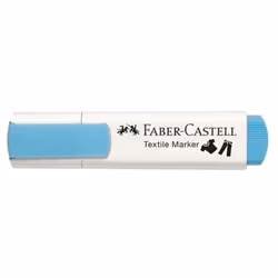 Faber-Castell 159530, Noir, Bleu, Bleu clair, Rose, Rouge, Pointe biseautée, Multicolore, Plastique, Tissu
