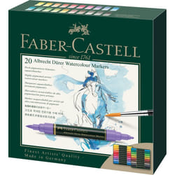 Faber-Castell Marqueur d'aquarelle Albrecht Dürer, boîtes de 20