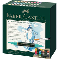 Faber-Castell Marqueur d'aquarelle Albrecht Dürer, boîtes de 30