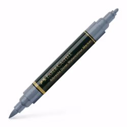 Faber-Castell 160533, Gris, Noir, Gris, Rond, Encre à base d'eau, Fibre, 1 pièce(s)