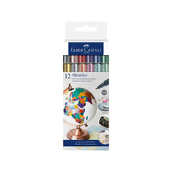 Faber-Castell 160713 marqueur 12 pièce(s) Métallique, Multicolore