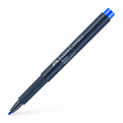 Faber-Castell 160851, Bleu, Noir, Bleu, Electric storm, Fin, Encre à base d'eau, Pointe fine