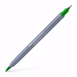 Faber-Castell 164512, Vert, Fin, Vert, Gris, Rond, A112 leaf green, Encre à base d'eau