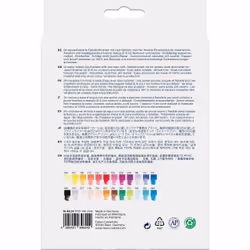 Faber-Castell 164624 marqueur 24 pièce(s) Pointe fine/ogive Couleurs assorties - Vue supplémentaire 2