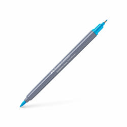 Faber-Castell 164645 stylo fin Bleu, Gris