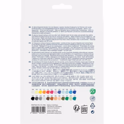 Faber-Castell 164724 marqueur 24 pièce(s) Pointe fine Multicolore