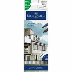 Faber-Castell 164807 stylo fin Multicolore 6 pièce(s)