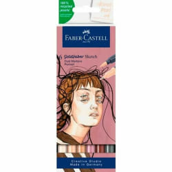 Faber-Castell 164812 stylo fin 6 pièce(s)