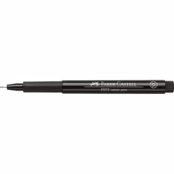 Faber-Castell 167099, Noir, Noir, Rond, Encre à pigments, 0,1 mm, 1 pièce(s)