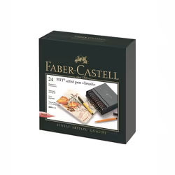 Faber-Castell Feutre PITT artist pen, 24 pièce(s)
