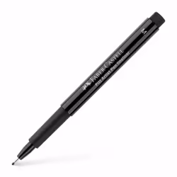 Faber-Castell 167399, Noir, Moyen, Noir, Encre à pigments, 0,7 mm, 1 pièce(s)
