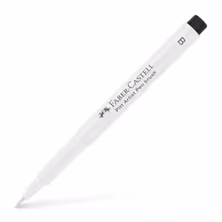 Faber-Castell Pitt Artist, Stylos rétractables à encre gel, Blanc, Blanc, Encre à pigments, 1 pièce(s)
