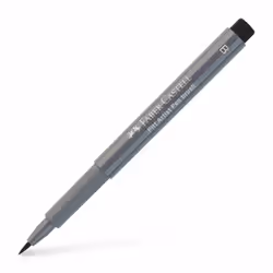 Faber-Castell 167433, Gris, Noir, Gris, Rond, Encre à pigments, 1 pièce(s)