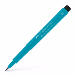 Faber-Castell 167456, Vert, Fin, Vert, Rond, Encre à pigments, Plastique
