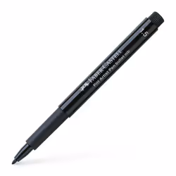 Feutre - FABER-CASTELL - Pitt Artist Pen - 15 mm - Indélébile - Noir