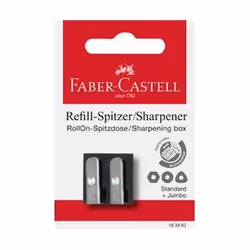 Faber-Castell 183992, Taille crayon manuel, Noir, Blister