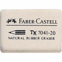 Faber-Castell 7041-20, Blanc, 40 mm, 13 mm, 27 mm