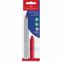 Faber-Castell 185297 crayon graphite B 2 pièce(s)