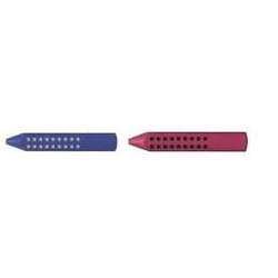 Faber-Castell 187101 gomme à effacer Bleu, Gris, Rouge 10 pièce(s)