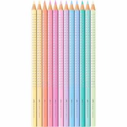 Faber-Castell 201910 crayon de couleur Multicolore 12 pièce(s)
