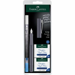 Faber-Castell 202038 stylo-plume Système de remplissage cartouche Gris 1 pièce(s)