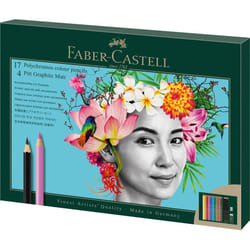 Faber-Castell Polychromos & Pitt Graphite Matt Set Multicolore 21 pièce(s)