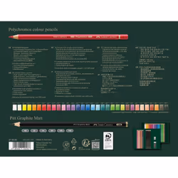 Faber-Castell Polychromos & Pitt Graphite Matt Set Multicolore 38 pièce(s)