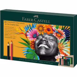 Faber-Castell Polychromos & Pitt Graphite Matt Set, Multicolore, 48 pièce(s)