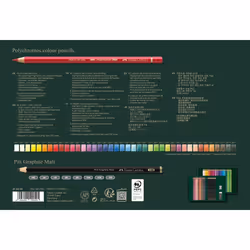 Faber-Castell Polychromos & Pitt Graphite Matt Set Multicolore 48 pièce(s)