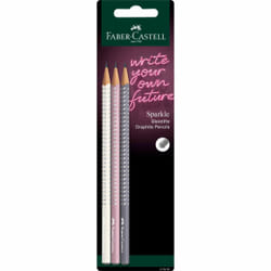 Faber-Castell 218485 crayon graphite B 3 pièce(s)