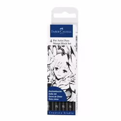 Faber-Castell 267121, Noir, 4 pièce(s)