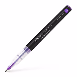 Faber-Castell 348336, Stylo à bille, Noir, Transparent, Violet, Violet, 1,5 mm, Bold, 1 pièce(s)